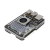 5代 5层亚克力透明外壳   Raspberry Pi5 散热风扇外壳 黑色外壳+Active Cooler官方散热器