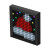 定制定制点音divoom PIXOO像素蓝LED游戏光污染rgb呼吸灯屏幕时钟挂墙 黑色 官方标配