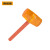 斯威诺 N-8025 弹力黄皮锤 橡胶锤牛筋锤地板瓷砖安装锤 黄皮锤小号