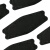 SDXSUNG 一次性防护口罩10只黑色 KF94劳保口罩鱼形 防尘防飞沫KN口罩 防雾霾粉尘颗粒物透气 S00006