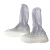 星工（XINGGONG）PU高筒防静电鞋防尘无尘室净化室用鞋 5mm白色网格长筒鞋45码XGJXC-2