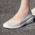 斯凯奇（Skechers）休闲鞋女鞋 2024夏季新款潮流时尚运动鞋经典舒适柔软耐磨通勤 23758-NAT 38.5