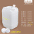佳叶5LA乳白色透气款堆码桶液体化肥桶排气密封桶5L带透气盖塑料桶 S