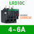 施耐德 施耐德 施耐德 热继电器过载保护电机220v三相电流可调过流热过载LRD LRD10C 4-6A