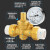 ppr20/25自来水减压阀可调式水管稳压恒压4分6分热熔接头 A4款6分PPR25双活接减压阀带压