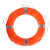 管网工采 防护救援应急 反光条实心游泳圈橙色包布泡沫救生圈