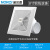诺尔奇排气扇厨房管道抽风机卫生间吸顶式强力换气扇 9寸铝电机PP塑料(开孔225)裸机