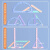 多边形演示器小学生几何图形磁性平行四边形三角形多边形双面强磁拼接条二至四年级活动角量角器框架数学教具 粉/磁性演示器1套/送活动角+七巧板