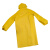 代尔塔/DELTAPLUS 407005 PVC双涂层涤纶风衣版雨衣外套 黄色 1件 XL码