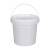 一次性塑料桶密封罐泡菜酱料打包桶豆腐乳米酒甜酒桶水果捞包装桶 750ml透明塑料桶（10个）