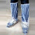 防水养殖场雨天加厚长筒塑料靴套防滑一次性鞋套户外耐磨漂流脚套 长筒(透明)20只
