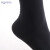 瑞士丝维亚sigvaris医用静脉曲张弹力袜改善水肿男女通用医疗压力带2级压力升级薄款 高筒袜/黑色/露趾（无痕自粘防滑带） M-Normal