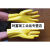 东亚028棉毛浸塑手 套耐油耐酸碱 防护手套防水耐磨劳保手套 黄色短 东亚028 均码
