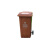 舒弗 分类带轮塑料垃圾桶翻盖 环卫物业小区垃圾桶 详情联系客服 240L带轮（湿垃圾/棕色）