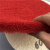 白云百洁垫地板大理石抛光垫打蜡起蜡片洗地机清洁垫白红黑17寸 17寸红色一片装