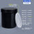 油墨罐塑料罐子级黑色避光密封罐圆柱形分装瓶200/500ml1L升 螺旋罐1L黑色-H款