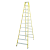 日本长谷川 欧标绝缘玻璃钢电工梯折叠绝缘人字梯工程家用梯登高装修梯子RGF RGF-36