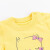 贝贝怡【官方发售】女童秋冬保暖上衣新款宝宝外穿打底衫套头卫衣 黄色 24个月/身高90cm