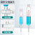 玻璃筒形型滴分液漏斗四氟活塞恒压漏斗实验室玻璃仪器耗材25/50/100/250/500/1000m 玻璃活塞具刻度50ml