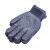 劳保手套棉线棉纱手套加厚耐磨耐脏汽修工地手套 蓝色(8双）