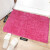 利快 防滑地垫强力吸水日本品牌家用浴室垫厨房脚垫门垫长毛款 粉色 36cm*55cm