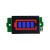 1/2/3/4/6/7/8S锂电池电量表显示器模块 三串LED锂电池组指示灯板 绿色