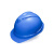 梅思安/MSA安全帽 工地头盔 新国标 建筑 领导 ABS加厚透气 防砸 穿刺 防震 蓝色 V-Gard超爱戴1顶 支持印字