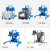 迈迪舵(A标准款功率3KW-低速)专业ibc吨桶电动搅拌机1000L原料分散