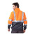 安大叔G472工作夹克反光警示夹克衫3M反光材料防水耐磨工作交通警示服 荧光橙拼黑 L