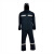 安大叔 D766/C893 深蓝色反光雨衣分体套装 3M反光材料 透气PU面料 XL码 定做 1套