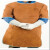 威仕盾 焊接围裙 咖啡色短袖皮围裙（反穿衣）W-1856 1条 XXL 