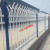 锌钢护栏围墙护栏别墅庭院小区工厂围栏隔离栏篱笆栅栏学校铁栏杆 灰色
