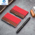 MZXM德国进口品质名片夹大容量男商务不锈钢超薄创意女士名片盒展会 （30张）科檀全红配铜色框