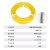 番禺五羊 FF46-1/AF200铁氟龙高温线镀锡地感线圈导线 1*0.35平方100m黄色