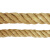 海斯迪克 HK-520 黄麻绳 手工编织捆绑绳包装绳 直径10毫米50米