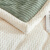 俾斯诺斯（BESNOS）加厚三层AB面毛毯被子羊羔绒床上用品珊瑚绒冬季沙发毯小午睡毯 轻奢-魔法绒抹茶绿 1.0*1.5m