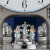 SEIKO 日本精工时钟挂墙钟表欧式古典18首音乐豪华大气别墅客厅挂钟