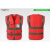 星期十 红色 XL 反光背心交通绿化荧光衣服外套建筑工地作业安全防护外套定制
