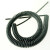 弹簧线2芯3芯4芯PU伸缩螺旋线缆国标铜芯电缆线黑色高弹力电源线 黑3芯0.5平5.0米