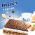knoppers德国进口牛奶巧克力榛果威化饼干办公室零食600g（24包）新年礼物