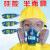 海固HG-600半面罩防毒面具防毒防尘半面罩防毒面具套装 600+P-H2S-1