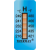 阙芊温度贴纸 测温纸英国thermax热敏感温纸温度标签贴温度 5格H216-249℃