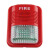 消防声光报警器通用型火灾声光报警器带地址火警消防系统可联动 声光报警器(带地址)