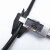 RVV2*6平方毫米软护套线国标铜芯两芯电线进户电缆二芯电源线 25米 黑色