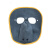 鸣固 牛皮复合电焊面罩防护全脸透气焊工焊接头戴式面具 电焊面罩牛皮