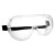 防尘护目镜 防飞沫风沙防尘防雾透明全封闭眼镜 男女劳保防护眼罩 （不防雾）8806款式护目镜