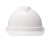 梅思安/MSA V-Gard500 PE透气孔V型安全帽 超爱戴帽衬带下颚带 白色 1顶 可定制 IP