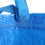 安英卡尔 W1140 PP料蓝色船型手提编织袋打包袋 可定制 中号45X45X18cm（2条）