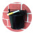 创意免钉墙上壁挂式烟灰缸公共场所厕所卫生间吸烟区灭烟筒垃圾桶 简易款黑+标牌免钉款