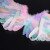 巳溪彩色羽毛天使翅膀马卡龙色儿童成人装扮背饰品玩具道具舞台表演出 小号彩色燕型天使三件套
